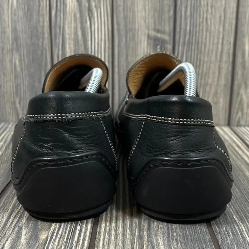 Donald‎ Pliner EIVE Leather Driving Shoes Loafers Moccasins Men Sz 12 Italian